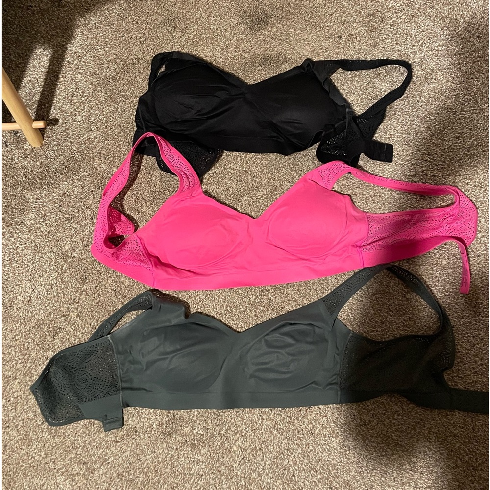 Soma Large Enbliss Demi Lace Bralettes - all 3!